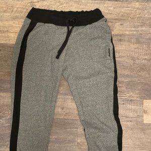 Grey sweatpants worn, like new!